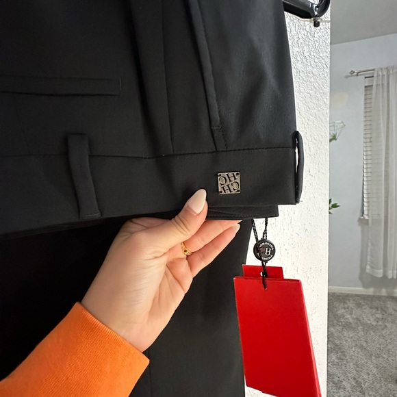 Black womens dress slacks - Picture 3 of 5